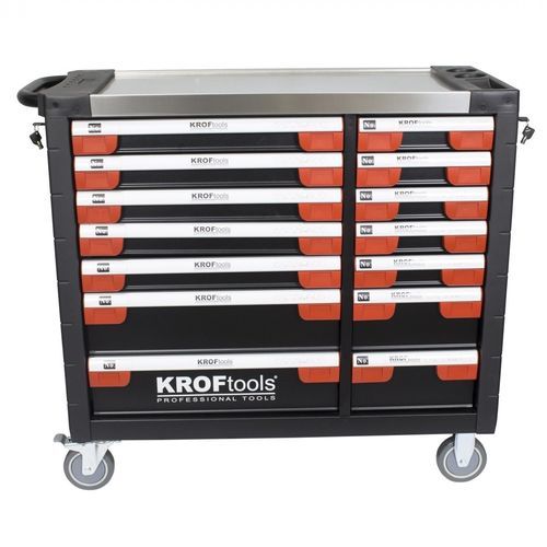 Werkzeugschrank / 7 Schubladen - 8660 - KROFtools Professional Tools