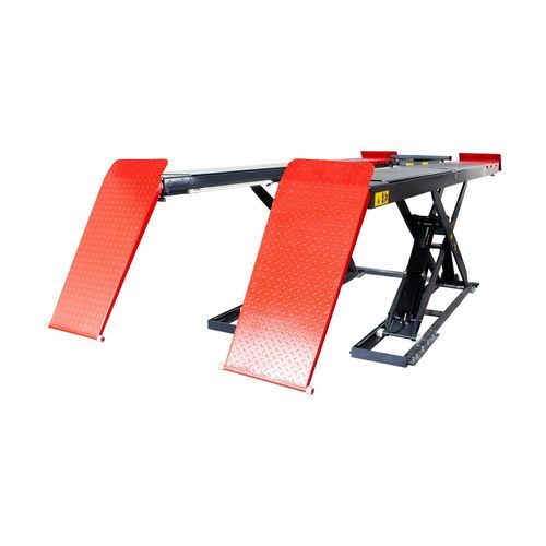 Scherenhebebühne - 9833 - KROFtools Professional Tools - 4 t / hydraulisch / pneumatisch