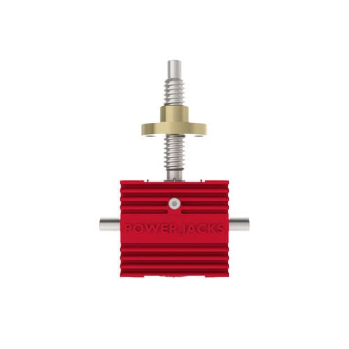 Spindelhubgetriebe / rotierende Spindel - S series - Power Jacks - mit Schnecke / kubisch / Hochleistung