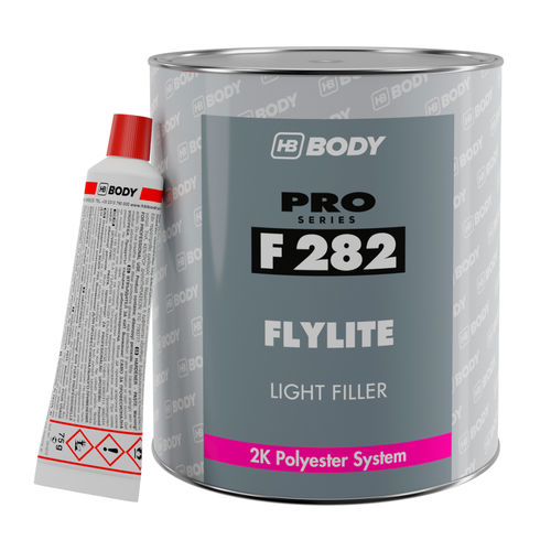 Polyester-Dichtmasse - F282 - HB BODY S.A. - für Karosserie / für die Metallbearbeitung / für die Aluminiumindustrie