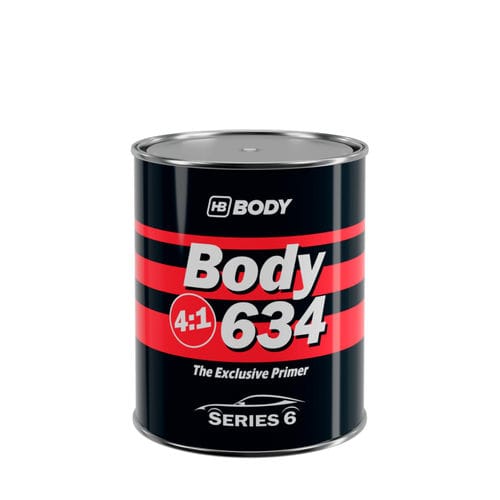 Acryl-Primer - 634  - HB BODY S.A. - für Metall / für Automobilanwendungen / grau