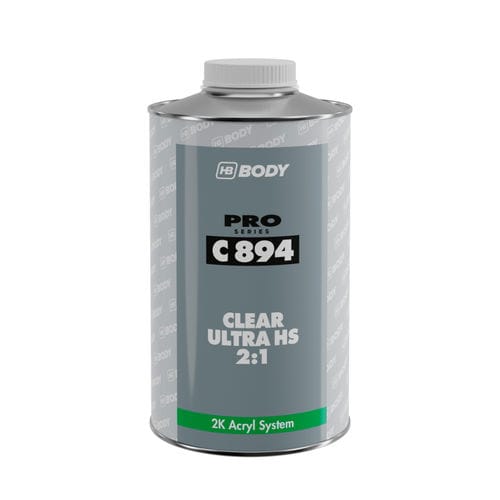 Acryllack - C894  - HB BODY S.A. - für Automobilanwendungen / transparent