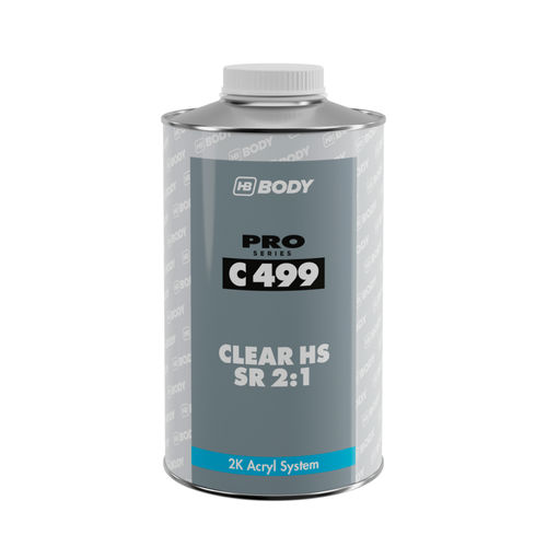 Acryllack - C499 - HB BODY S.A. - für Automobilanwendungen / transparent