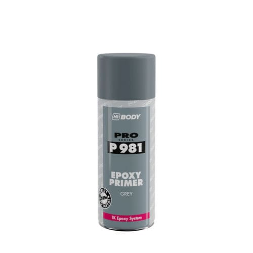 Schnelltrocknender Primer - P981  - HB BODY S.A. - Spray / Epoxid / für Metall