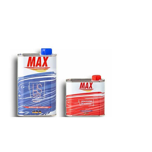 Endfarbe - MAX TRANSPARENT HS - ILPA Adesivi S.r.l. - transparent / Zweikomponenten / für Metall