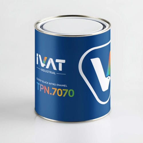 Schutzbeschichtung - GLOSSY BLACK ENAMEL - IVAT Coatings Srl - Nitril / Synthetik / Licht