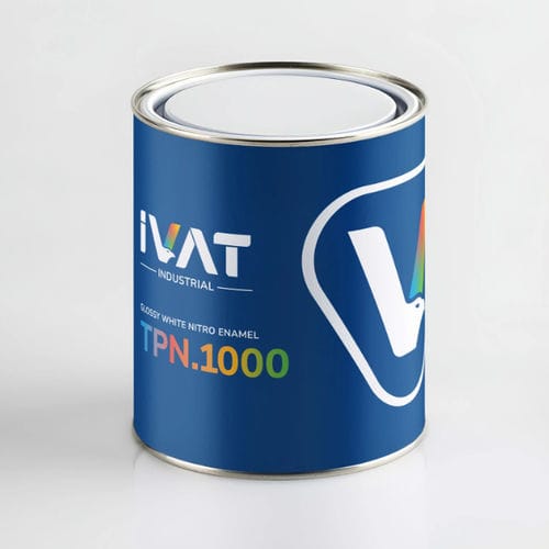 Schutzbeschichtung - GLOSSY WHITE ENAMEL - IVAT Coatings Srl - Nitril / Synthetik / Industrie