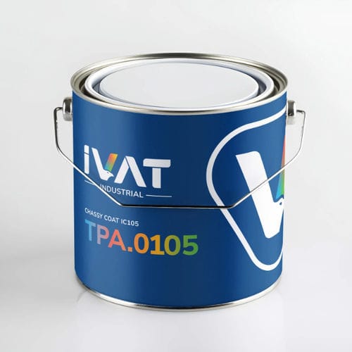 Schutzbeschichtung - CHASSIS ENAMEL IC 105 - IVAT Coatings Srl - Synthetik / für Metall / Licht