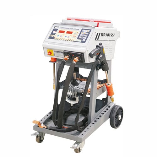 Karosserie-Reparatursystem / auf Wagen - 3200 - KRAUSS TOOLS GmbH - mit Schweißgerät
