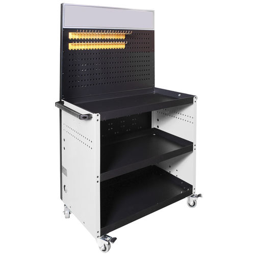 Werkstattwagen - KR-990 - KRAUSS TOOLS GmbH - Versorgung / Metall / 3 Ebenen