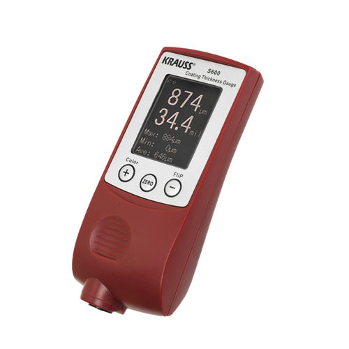Schichtdickenmessgerät - S600 - KRAUSS TOOLS GmbH - tragbar / mit Digitalanzeige / mit automatischer Kalibrierung