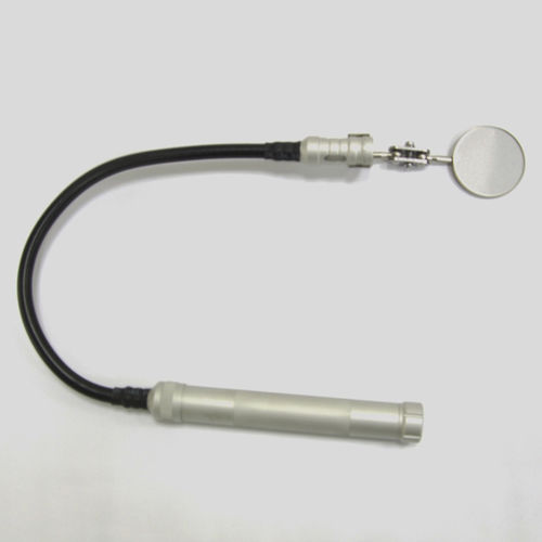 Inspektionsspiegel - 1252D-40 - Chi Mark Precision Industry Corp. - rund / Edelstahl / beleuchtet
