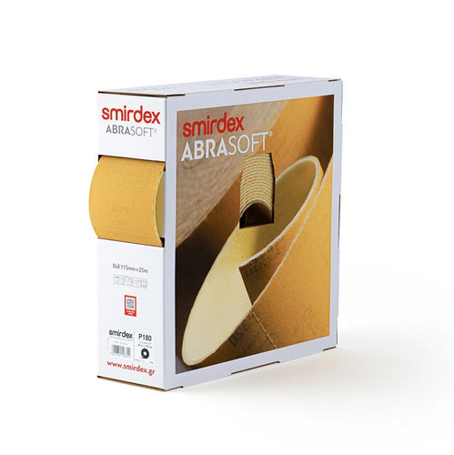 Aluminiumoxid-Schleifrolle - 135sp - Smirdex SA - Papier / Harz / für Karosserie