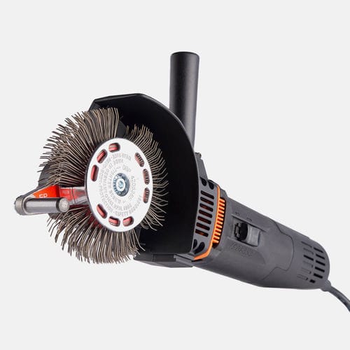 Rotationspolierer - BRISTLE BLASTER® - Monti-Werkzeuge GmbH, Part of Monti Group - elektrisch / für Rohre / tragbar