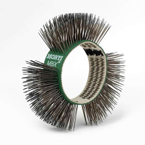 Riemenbürste - MBX® Fine Green - Monti-Werkzeuge GmbH, Part of Monti Group - Reinigung / Stahl / für Werkzeug