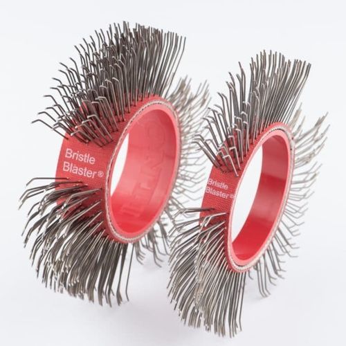 Riemenbürste - Bristle Blaster® Red - Monti-Werkzeuge GmbH, Part of Monti Group - Oberflächenbehandlung / Stahl / Edelstahl