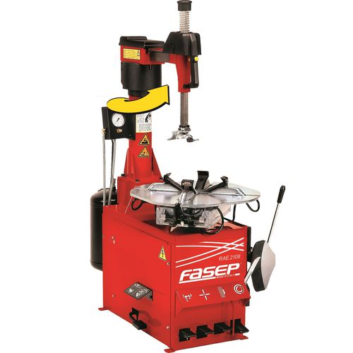 Reifenmontiermaschine für PKW - RAE.2108 - FASEP 2000 SRL - für Motorrad / automatisch / vertikal