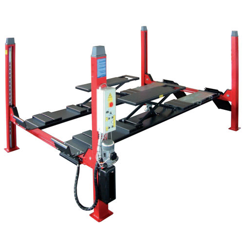 4-Säulen-Hebebühne - FW43-CT-LT - FASEP 2000 SRL - 4 t / elektrohydraulisch / für PKW