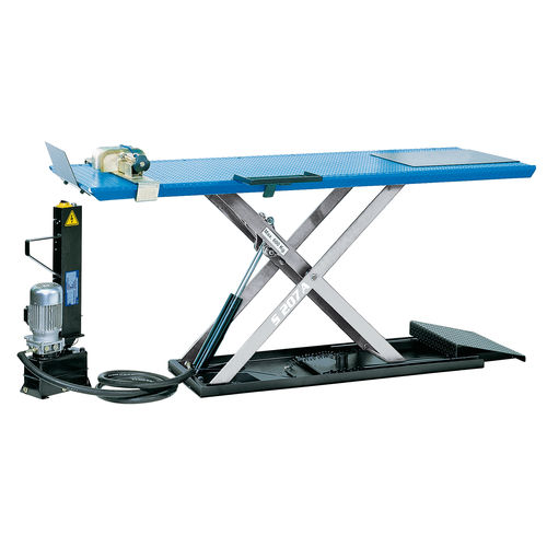 Scherenhebebühne - S 207 A - GIULIANO INDUSTRIAL S.p.A. - elektrohydraulisch / für Motorrad