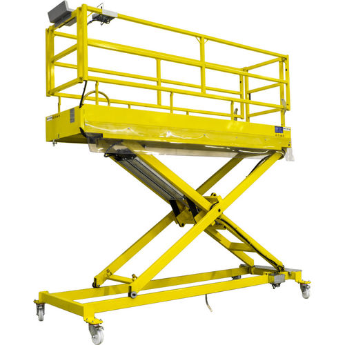 Mobile Scherenarbeitsbühne - UP 3 - GIULIANO INDUSTRIAL S.p.A. - pneumatisch / Werkstatt