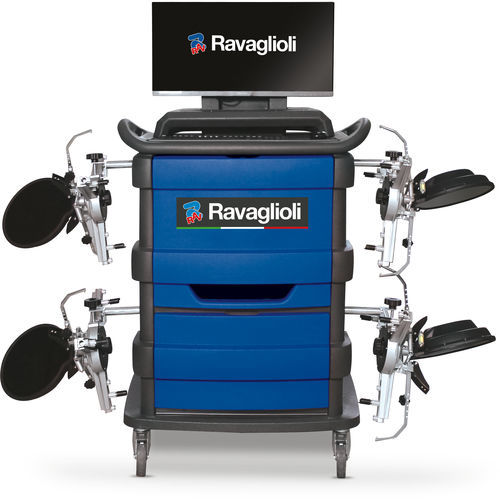 3D-Achsmessgerät - RAVTD3200HPR.3 - Ravaglioli - für PKW / mit automatischer Kamera
