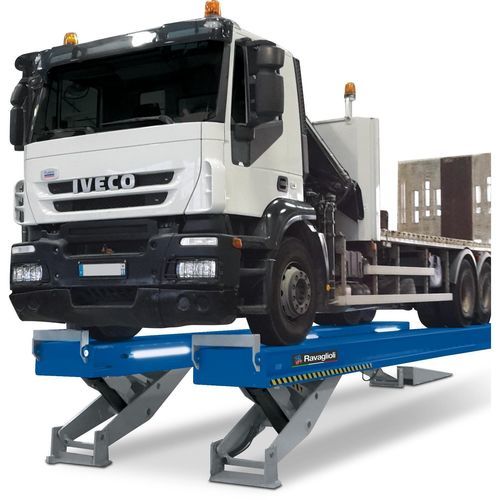 Festinstallierte Scherenarbeitsbühne - RAV825.9I - Ravaglioli - elektro-hydraulisch / Werkstatt / für gewerbliche Nutzung