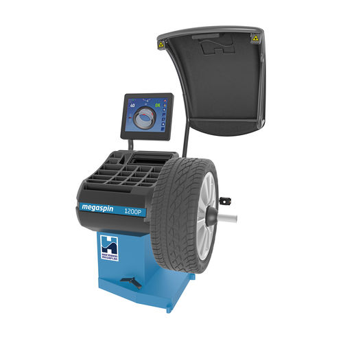 Reifenwuchtmaschine für PKW - megaspin 1200P - Hofmann Megaplan GmbH - automatisch