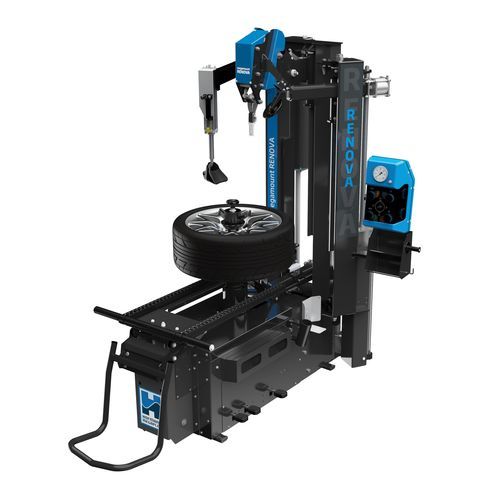 Reifenmontiermaschine für PKW - megamount Renova - Hofmann Megaplan GmbH - hebellos / vertikal / elektrisch