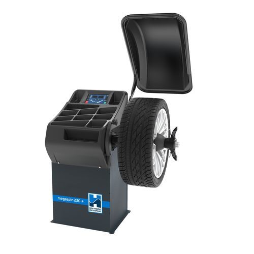 Reifenwuchtmaschine für PKW - megaspin 220+ - Hofmann Megaplan GmbH - automatisch / computergestützt