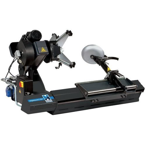 Reifenmontiermaschine für LKW - megamount 2-30T - Hofmann Megaplan GmbH - halbautomatisch / horizontal / elektrohydraulisch