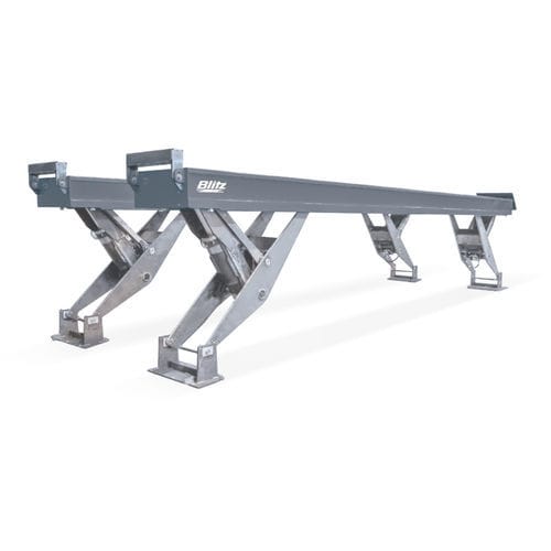 Scherenhebebühne - HDVL series  - BlitzRotary GmbH - elektrohydraulisch / für PKW / 400 V