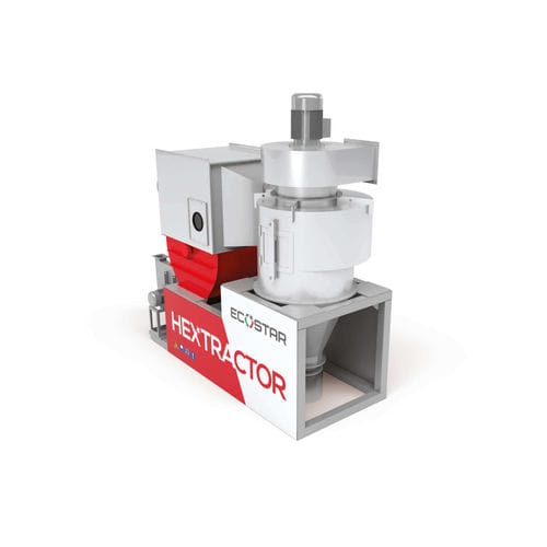 Sortierungs-Siebmaschine - HEXTRACTOR 1500 - Ecostar - für Recyclingprodukte / Prozess / stationär