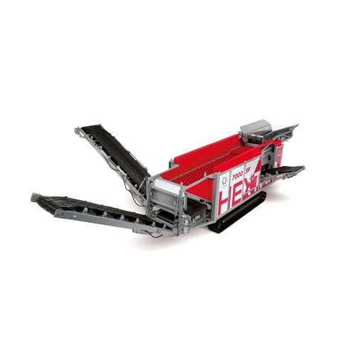 Siebmaschine für Recyclingprodukte - HEXTRA 2F/3F - Ecostar - mobil / für Müll