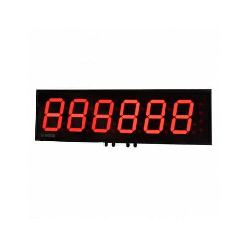 Alphanumerisches Display - DISP-F - SENSY S.A. - 6-stellig / 7 Segmente / für Wägeinstallationen