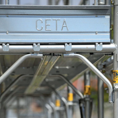 Stationäres Gerüst - RP 70 - Ceta Spa - Fassaden / modular / mit Treppe