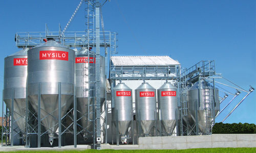 Steuer-Silo - Mysilo - verzinkt / Stahl / pneumatisch