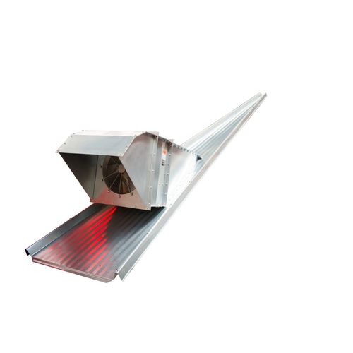 Dachventilator - Mysilo - Axial / Ablauf / mit Rostschutz