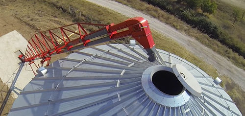 Kettenförderer - Mysilo - rohrförmig / Transport / für Materialumschlag