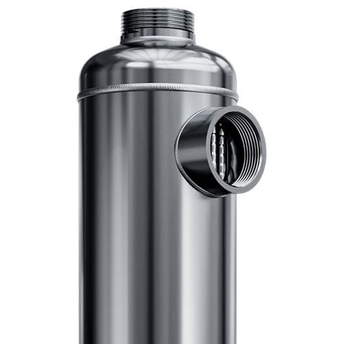 Rohrbündelwärmetauscher - REV TI series - HEXONIC CZ s.r.o. - flüssig/flüssig / Titan