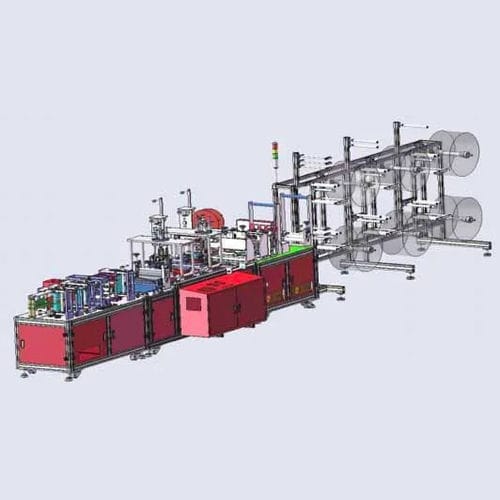 Produktionsanlage für Schutzmasken - Promax Smart Manufacturing - Vlies / automatisch
