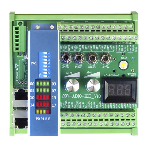 Digitales E/A-Modul - 207-ADIO-KIT - Taiwan Pulse Motion - Ethernet / Serie / EtherCAT