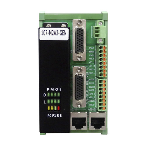 Motion Controller / 2-Achs - 107-M2A2-GEN - Taiwan Pulse Motion - Ethernet / RS-485 / Codierer