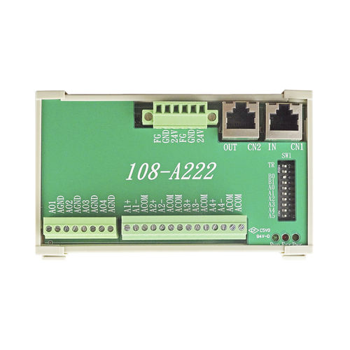 Slav E/A-Modul - 108-A222 - Taiwan Pulse Motion - analog / RJ45 / RS-485