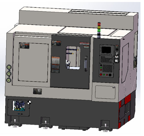 CNC-Drehmaschine - T45D - Ningbo gongtie smart technology co., ltd. - horizontal / 2-Achs / für Metall