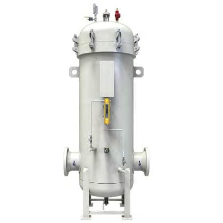 Einfachpatrone-Filtergehäuse - M series - Facet International - für Flüssigkeiten / Kohlenstoffstahl