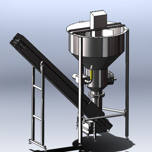 Zyklon-Steinausleser - DS series - DANA-Technology ApS - Wurzelgemüse