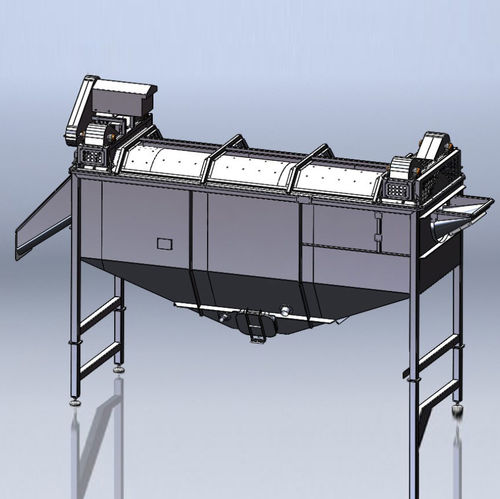 Drehbare Lebensmittel-Waschanlage - 1200, 1500 - DANA-Technology ApS - Kartoffel / Trommel