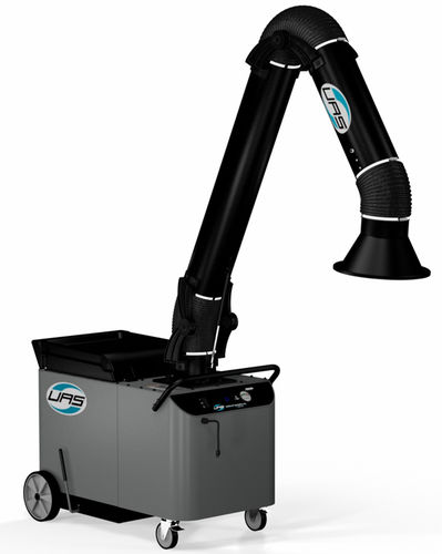 Mobile Rauchabzugsanlage - W Series - United Air Specialists - wandmontiert / Schweiß / automatische Filterreinigung