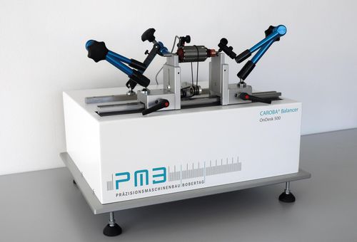 Horizontale Auswuchtmaschine - CAROBA®Balancer OnDesk 500 - PMB - Präzisionsmaschinenbau Bobertag GmbH - dynamisch / für Rotor / für Wellen