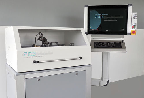 Horizontale Auswuchtmaschine -  CAROBA®Balancer Universal 500 - PMB - Präzisionsmaschinenbau Bobertag GmbH - dynamisch / mit Riemenantrieb / für Rotor